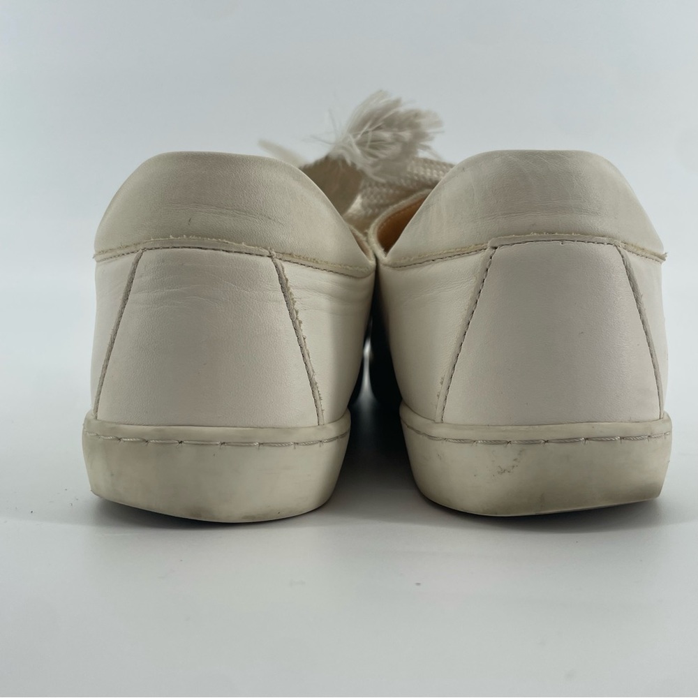 Sezane Cream Sneakers with Bow Detail - Picture 6 of 9